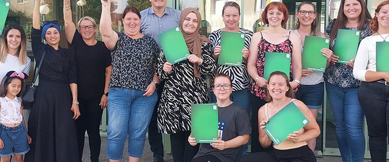 Abschlussprüfung der Kinderbetreuerinnen in Mistelbach