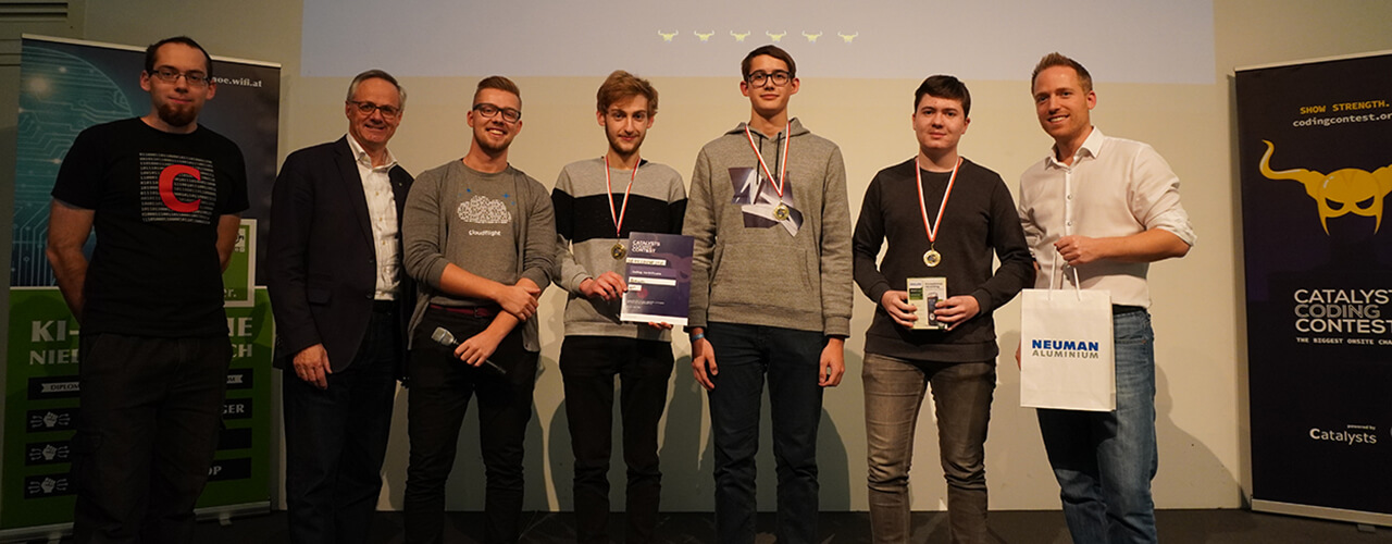 internationaler Coding Contest im WIFI St. Pölten