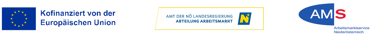 Logos Land Niederösterreich und AMS