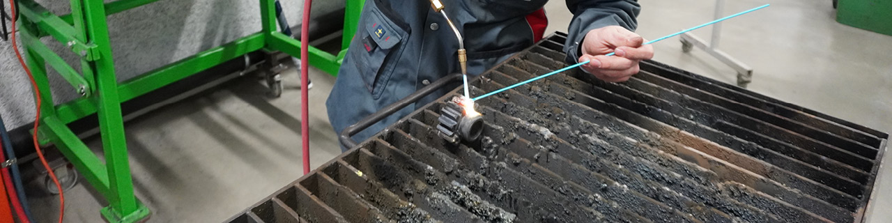 Reparaturarbeiten in der Löt und Schweißtechnik