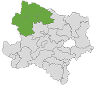 Karte Regionalmanagement Waldviertel